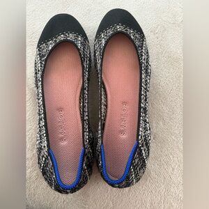 Rothy’s the square fault midnight tweed 8.5